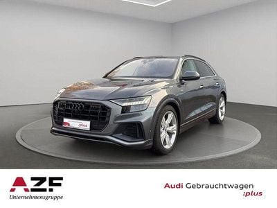 Usado Audi Q8 S-Line 286 HP (210 kW) 2019 Cinzento SUV