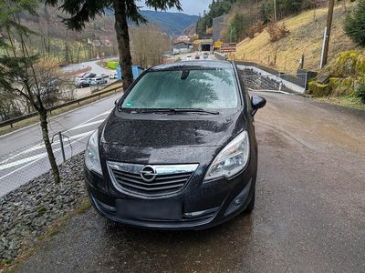 Gebraucht Opel Meriva Eco 120 PS (88 kW) 2010 Schwarz Van / Kleinbus