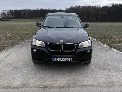 Gebraucht BMW X3 184 PS (135 kW) 2012 Schwarz SUV