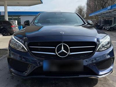 Gebraucht Mercedes C180 AMG 90 PS (66 kW) 2019 Blau Kombi