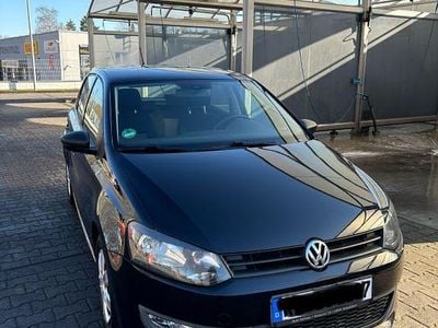 Gebraucht VW Polo Trendline 60 PS (44 kW) 2010 Schwarz Kleinwagen