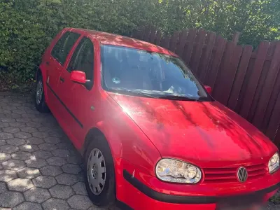Brugt VW Golf 65 HK (47 kW) 1999 Rød Coupe