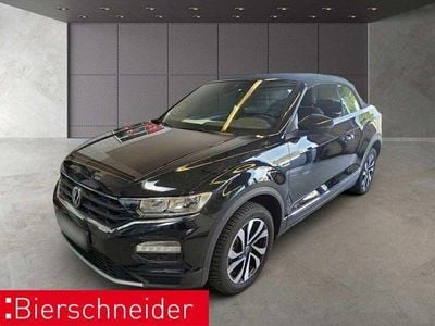Gebraucht VW T-Roc Cabriolet Active 110 PS (80 kW) 2021 Schwarz Cabrio