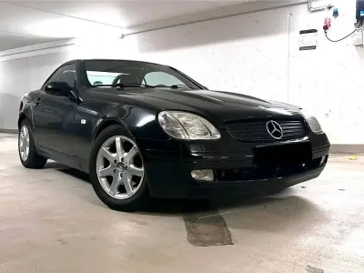 Gebraucht Mercedes SLK200 136 PS (100 kW) 1999 Schwarz Cabrio