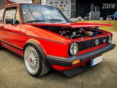 Gebraucht VW Golf I GTI 150 PS (110 kW) 1982 Rot Kleinwagen