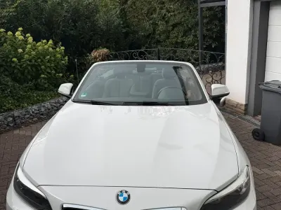 Gebraucht BMW 218 136 PS (100 kW) 2015 Weiß Cabrio