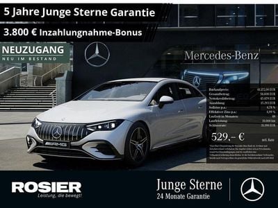 Silber / hightechsilber (metallic) Gebraucht 2023 Mercedes EQE AMG 53 AMG Limousine | 61.172 € (Guter Preis)