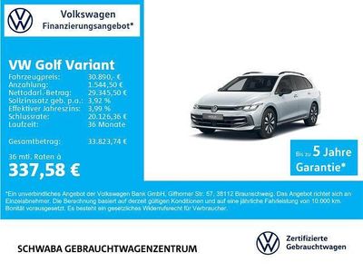 Gebraucht VW Golf VIII Goal 150 PS (110 kW) 2025 Oyster silver metallic Kombi