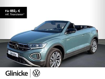 Gebraucht VW T-Roc Cabriolet Goal 150 PS (110 kW) 2025 Petroleum blue metallic Cabrio