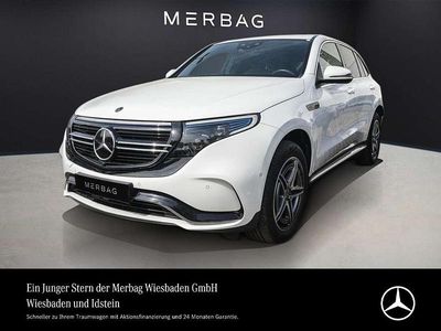 Gebraucht Mercedes EQC400 AMG line 300 kW (408 PS) 2022 Polarweiß SUV