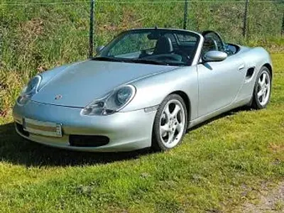 Usata Porsche Boxster 204 CV (150 kW) 1999 Argento Cabrio