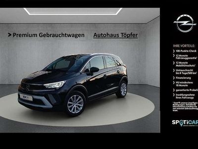 Second-hand Opel Crossland X Elegance 120 CP (88 kW) 2022 Negru SUV