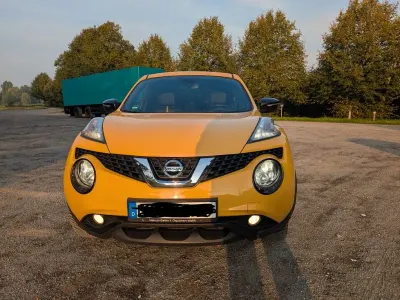 Gebraucht Nissan Juke Tekna 116 PS (85 kW) 2014 Gelb SUV