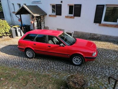 Gebraucht Audi 80 133 PS (97 kW) 1993 Rot Kombi