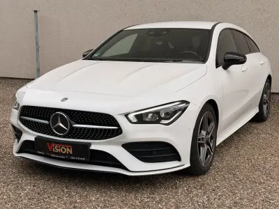 Gebraucht Mercedes CLA180 AMG line 116 PS (85 kW) 2019 Weiß Limousine