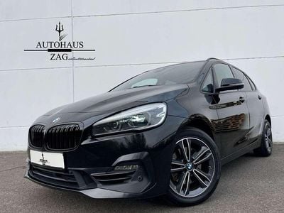 Gebraucht BMW 220 Sport Line 192 PS (141 kW) 2018 Schwarz ii/bonnet fluid black Van / Kleinbus
