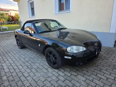 Gebraucht Mazda MX5 110 PS (80 kW) 2004 Schwarz Cabrio