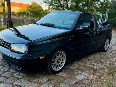 Gebraucht VW Golf Cabriolet 101 PS (74 kW) 2000 Schwarz Cabrio