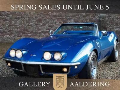 Gebraucht Corvette C3 1968 Blau Cabrio