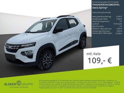 Gebraucht Dacia Spring Essentiel 33 kW (45 PS) 2022 Weiß Kleinwagen