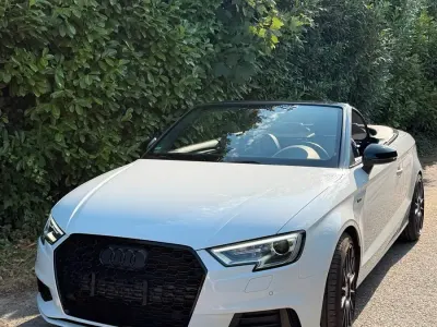 Gebraucht Audi A3 Cabriolet S-Line 150 PS (110 kW) 2018 Weiß Cabrio