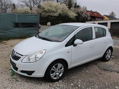 Gebraucht Opel Corsa Edition 80 PS (58 kW) 2009 Weiß Kleinwagen