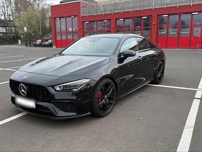 Usata Mercedes CLA35 AMG AMG 306 CV (225 kW) 2021 Nero Coupé