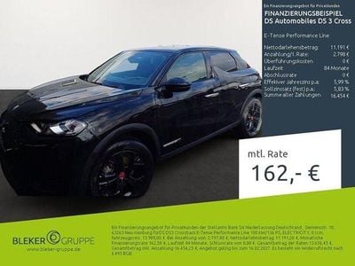 Gebraucht DS Automobiles DS3 Crossback E-Tense Performance 100 kW (136 PS) 2021 Lackierung schwarz perla nera/typ aussenverkleidung metalliclackierung SUV