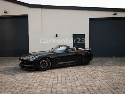 Gebraucht Mercedes SLS AMG AMG 571 PS (419 kW) 2012 Schwarz Cabrio