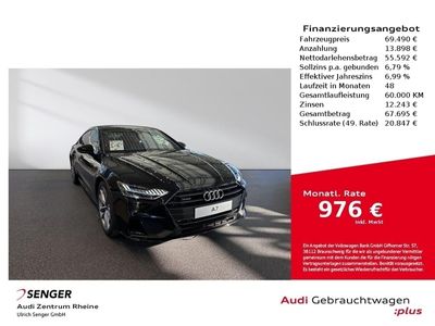 gebraucht Audi A7 Sportback 50 TFSI e quattro Hybrid Navi LED