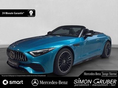 Gebraucht Mercedes SL43 AMG AMG 421 PS (309 kW) 2025 Lack hyperblau (metallic) Cabrio