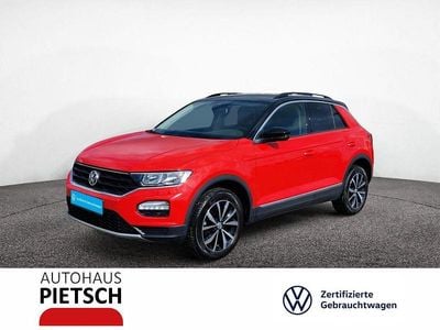 Second-hand VW T-Roc Style 150 CP (110 kW) 2020 Roșu SUV