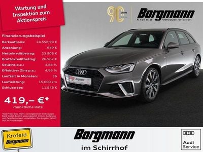 Grau / terragrau Gebraucht 2022 Audi A4 S-Line Kombi | 24.557 € (Guter Preis)