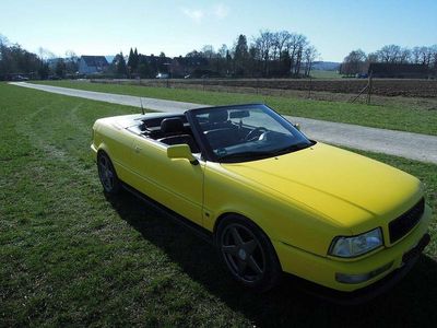 Gebraucht Audi Cabriolet 150 PS (110 kW) 1996 Gelb Cabrio
