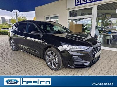 Gebraucht Ford Focus ST-Line X 125 PS (91 kW) 2023 Obsidianschwarz metallic Kombi