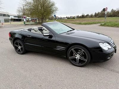 Usata Mercedes SL350 349 CV (256 kW) 2004 Nero Cabrio