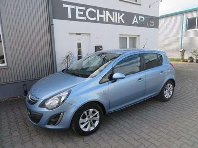 Gebraucht Opel Corsa 87 PS (63 kW) 2014 Blau Kleinwagen