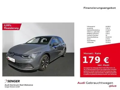 Brugt VW Golf VIII Life 131 HK (96 kW) 2023 Grå Sedan