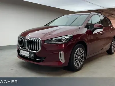 Brugt BMW 220 Active Tourer Luxury Line 150 HK (110 kW) 2025 Rød MPV