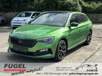 Gebraucht Skoda Scala Monte Carlo 116 PS (85 kW) 2020 Rallyegrün metallic Kleinwagen
