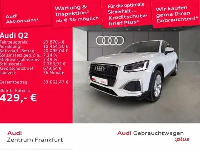 Używany Audi Q2 Advanced 150 KM (110 kW) 2025 Biały SUV