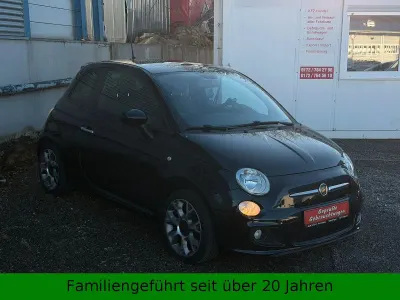 Brugt Fiat 500S S 69 HK (50 kW) 2014 Sort Hatchback
