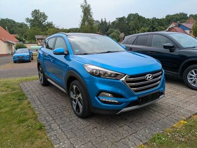 Blau Gebraucht 2017 Hyundai Tucson Style SUV | 18.600 € (Fairer Preis)