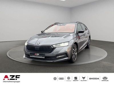 Graphitegrau metallic Gebraucht 2022 Skoda Octavia SportLine Kombi | 22.890 € (Teuer)