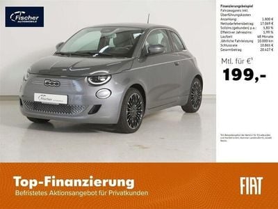 Gebraucht Fiat 500e La Prima 86 kW (118 PS) 2021 Grau Kleinwagen
