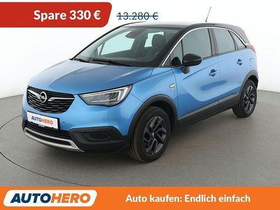 Usata Opel Crossland X 131 CV (96 kW) 2020 Blu SUV