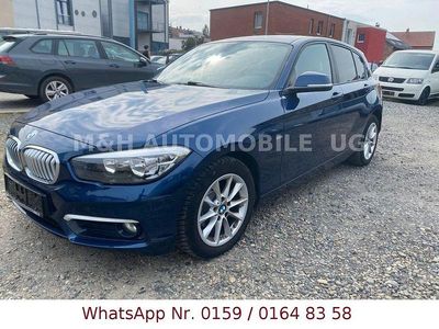 Gebraucht BMW 116 Urban Line 109 PS (80 kW) 2016 Mediterranblau Kleinwagen