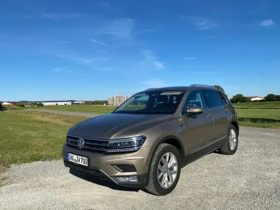 Gebraucht VW Tiguan Highline 150 PS (110 kW) 2017 Beige SUV