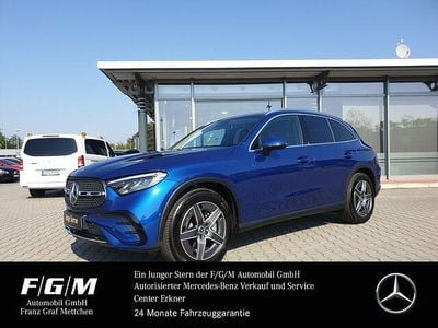 Lack spektralblau Gebraucht 2022 Mercedes GLC300 AMG SUV | 51.770 € (Teuer)