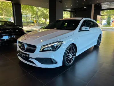 Gebraucht Mercedes CLA180 Shooting Brake AMG 122 PS (89 kW) 2018 Weiß Kombi